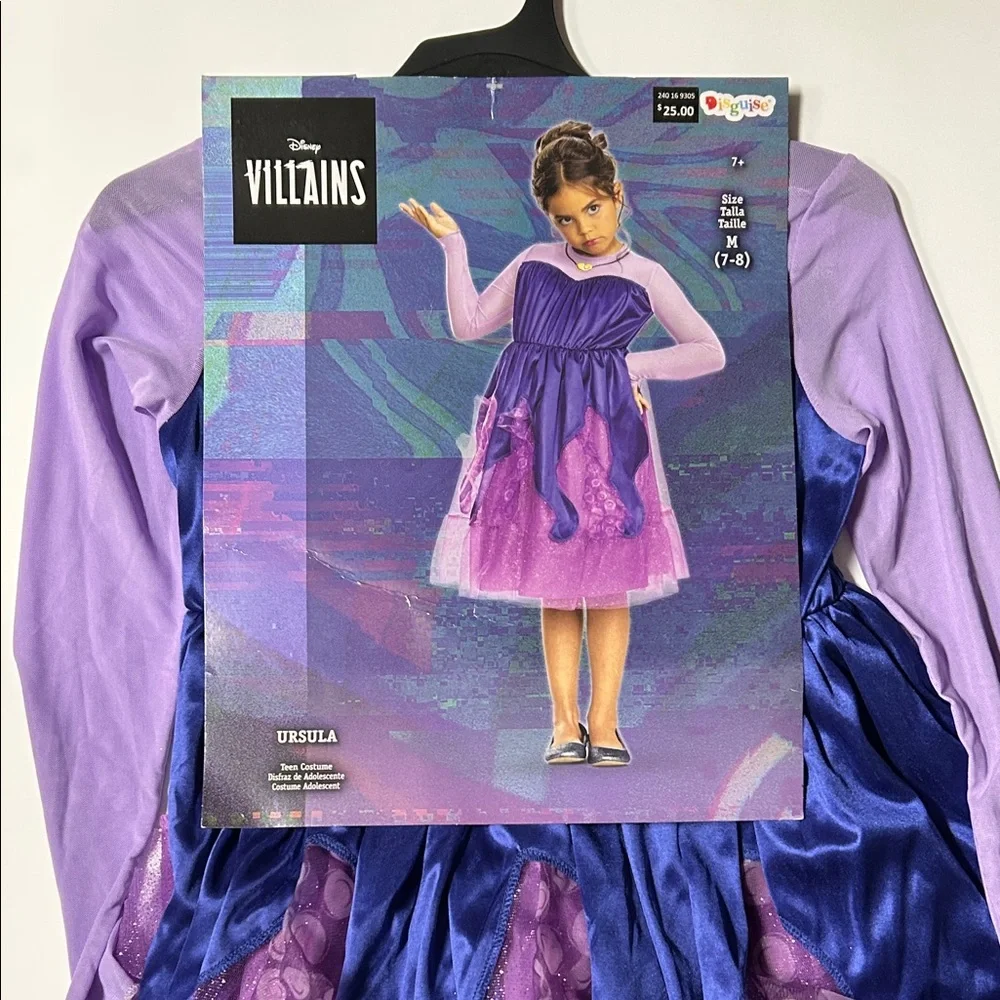 Ursula Kids Costume - Purple and Pink